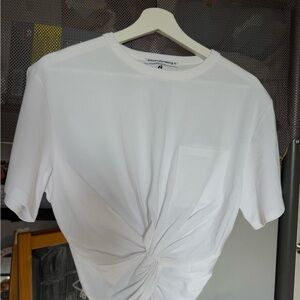 Alexander Wang White Short Sleeve Tee